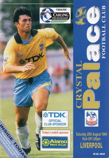 Match programme